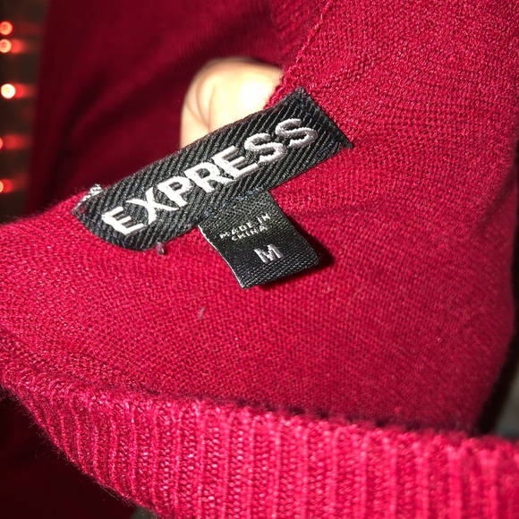 ♥️EXPRESS♥️ Beautiful Red Sweater Dress! 😍 - Picture 3 of 4